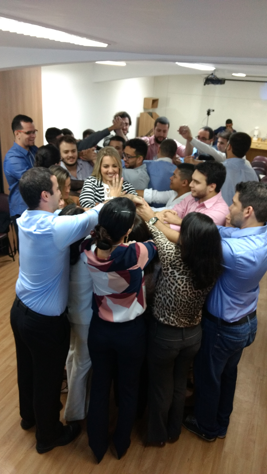 Equipe em sessão de Mais Sintonia